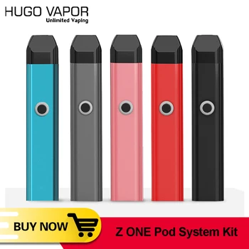 HUGO VAPOR Z ONE Pod System Kit 520mAh 11W Vaporizer 1.5ml Capacity Pod Top-Fill Electronic Cigarette Vape Pen VS Caliburn
HUGO VAPOR Z ONE Pod System Kit 520mAh 11W Vaporizer 1.5ml Capacity Pod Top-Fill Electronic Cigarette Vape Pen VS Caliburn