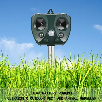 Solar Alarm Driver Ultrasonic Vibration Animal Drive Ultrasonic Outdoor Garden Mousetrap Drive Dog Repellent
Solar Alarm Driver Ultrasonic Vibration Animal Drive Ultrasonic Outdoor Garden Mousetrap Drive Dog Repellent