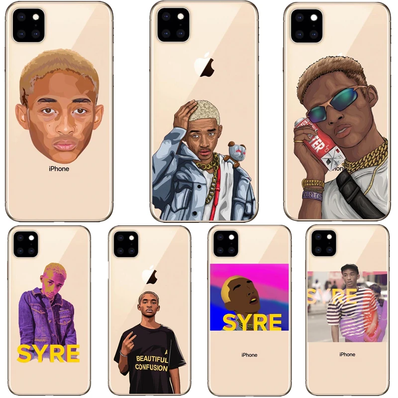 Jaden Smith's SYRE Hip Hop Rapper Silicone Cover Phone Case For iPhone 11 Pro Max 2019 X SE 5 5s 6 6s plus 7 8 Plus XS MAX XR XS
Jaden Smith's SYRE Hip Hop Rapper Silicone Cover Phone Case For iPhone 11 Pro Max 2019 X SE 5 5s 6 6s plus 7 8 Plus XS MAX XR XS