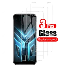 Protecteur d'écran pour Asus ROG Phone 3, 3 pièces, Film en verre trempé, édition Strix, ZS661KS=