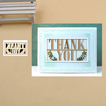 THANK YOU frame Metal Cutting Dies Stencils for DIY Scrapbook Photo Album Paper Card Decorative Craft Embossing Dies
THANK YOU frame Metal Cutting Dies Stencils for DIY Scrapbook Photo Album Paper Card Decorative Craft Embossing Dies