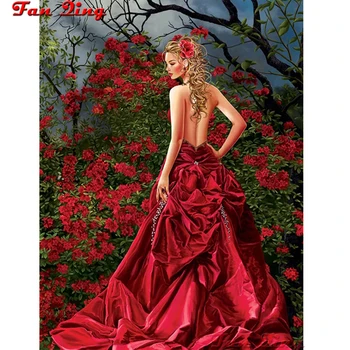 5D Diy Diamond Painting Rose Red Dress Girl Full Square Round Rhinestone Embroidery Cross Stitch Home Decoration Gift
5D Diy Diamond Painting Rose Red Dress Girl Full Square Round Rhinestone Embroidery Cross Stitch Home Decoration Gift
