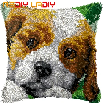 Latch Hook Kits Make Your Own Cushion Little Puppy Pre-Printed Canvas Crochet Pillow Case Latch Hook Cushion Cover Arts & Crafts
Latch Hook Kits Make Your Own Cushion Little Puppy Pre-Printed Canvas Crochet Pillow Case Latch Hook Cushion Cover Arts & Crafts