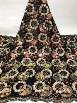 Sunny 2019 Nigeria Latest Design Velvet Lace Fabric 5 Yards/pcs High Quality African Lace Orange Gold Sequins For Party Dress
Sunny 2019 Nigeria Latest Design Velvet Lace Fabric 5 Yards/pcs High Quality African Lace Orange Gold Sequins For Party Dress