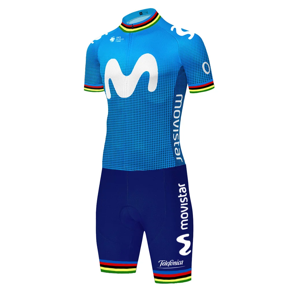 Команда maillot movistar скафандр Ropa Ciclismo комбинезон шоссейные Джерси Спортивная одежда