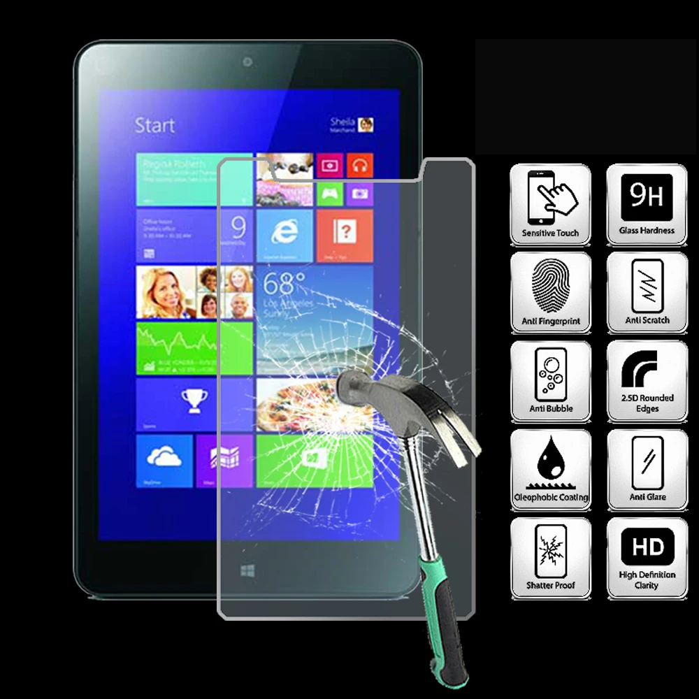 For Lenovo ThinkPad 8 8.3" - 9H Tablet Tempered Glass Screen Protector Cover Explosion-Proof High Quality Screen Film
For Lenovo ThinkPad 8 8.3" - 9H Tablet Tempered Glass Screen Protector Cover Explosion-Proof High Quality Screen Film