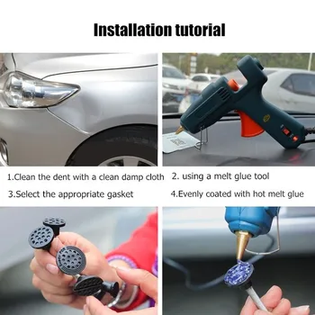Down Dent Removal Black Tools Car Repair Paintless Sets Durable Auto Panel Bridge Pulling New Hot Sale
Down Dent Removal Black Tools Car Repair Paintless Sets Durable Auto Panel Bridge Pulling New Hot Sale