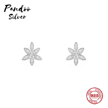 Fashion Charm Sterling Silver Copy 1:1 Copy,Silver Small Paved Floral Earrings For Women Luxury Jewelry Gift
Fashion Charm Sterling Silver Copy 1:1 Copy,Silver Small Paved Floral Earrings For Women Luxury Jewelry Gift