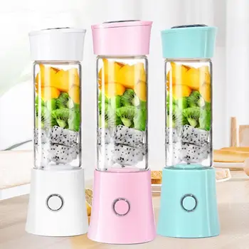 480mL New Portable Automatic Mini Fruit Juicer Multi-function Rechargeable Household Electric Juice Blenders Safety Device
480mL New Portable Automatic Mini Fruit Juicer Multi-function Rechargeable Household Electric Juice Blenders Safety Device