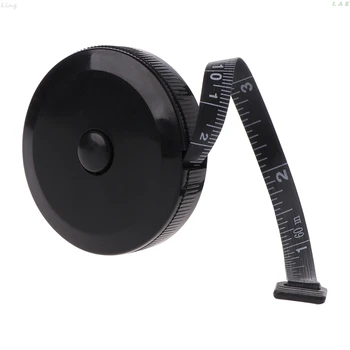 1.5m/60inch Black Tape Measures Dual Sided Retractable Tools Automatic ABS Flexible Mini Sewing Measuring Tape
1.5m/60inch Black Tape Measures Dual Sided Retractable Tools Automatic ABS Flexible Mini Sewing Measuring Tape