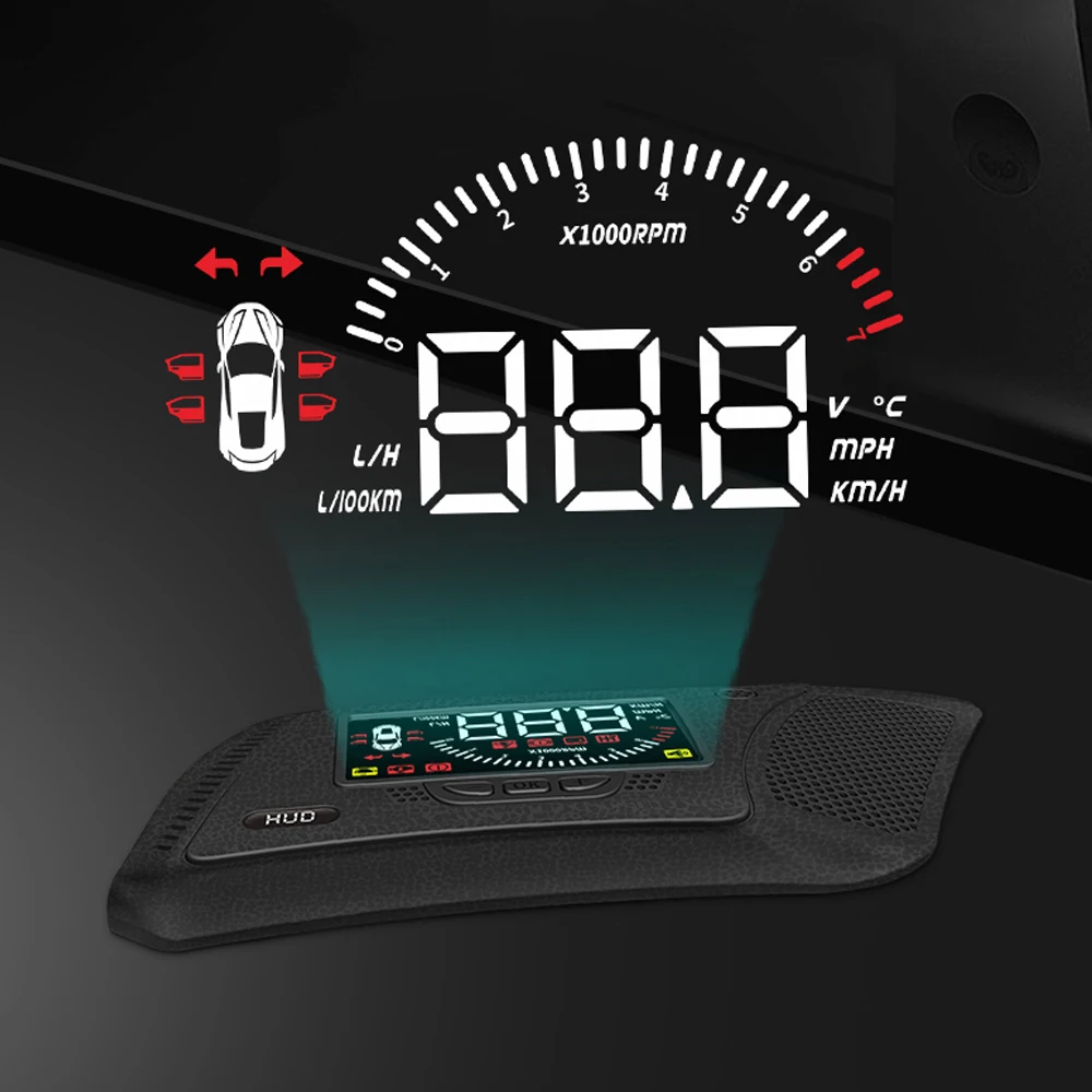 

XINSCNUO Airborne computer OBD Car HUD Head Up Display For Nissan Sylphy 2012-2019 2020 Safe Drive OBD Speedometer Projector