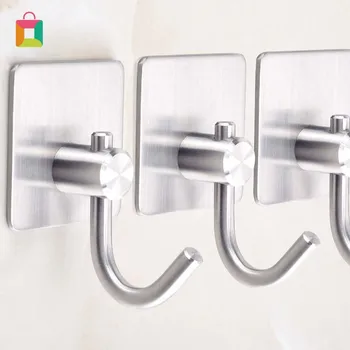 Sticky hook, stainless steel door towel, with 3MB viscose bathroom wall hanging bathrobe without drilling the wall Cozy
Sticky hook, stainless steel door towel, with 3MB viscose bathroom wall hanging bathrobe without drilling the wall Cozy