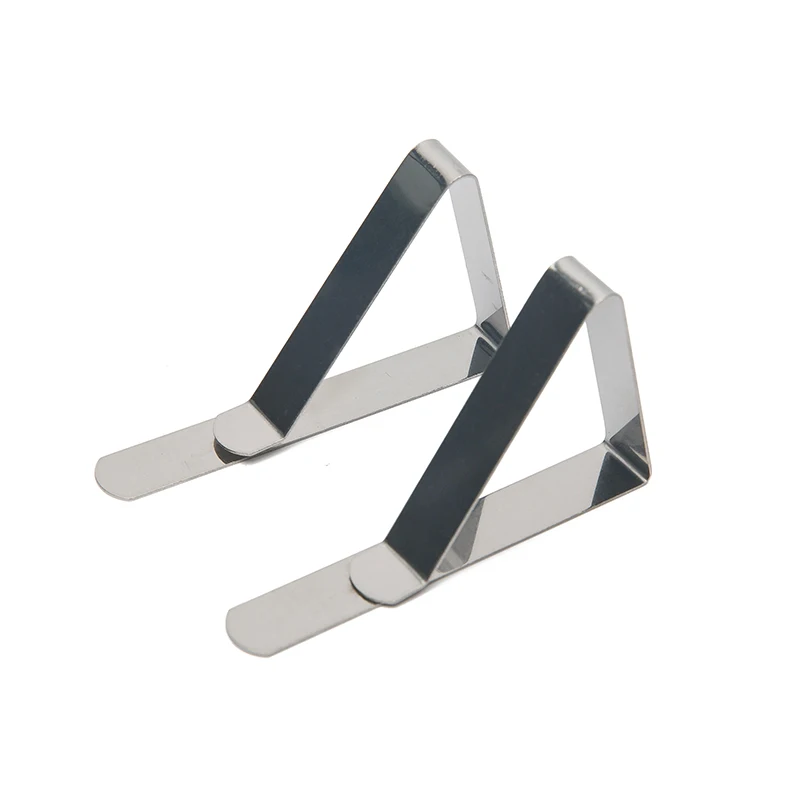 4 pcs/set Durable Desk Table Cloth Tablecloth Cover Stainless Steel Clip Holder Tables Cover Clips Holder Clamps Party Tool
4 pcs/set Durable Desk Table Cloth Tablecloth Cover Stainless Steel Clip Holder Tables Cover Clips Holder Clamps Party Tool