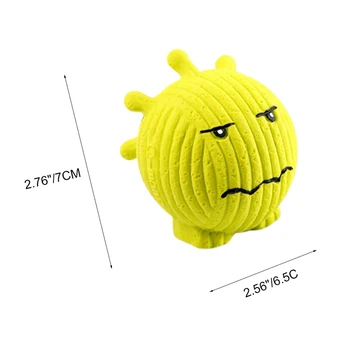 Yellow Dog Bite Toy Cute Orange Little Monster Alien Squeaky Creaking Toy Dog Interactive Anti-Biting Toy Sponge Ball
Yellow Dog Bite Toy Cute Orange Little Monster Alien Squeaky Creaking Toy Dog Interactive Anti-Biting Toy Sponge Ball