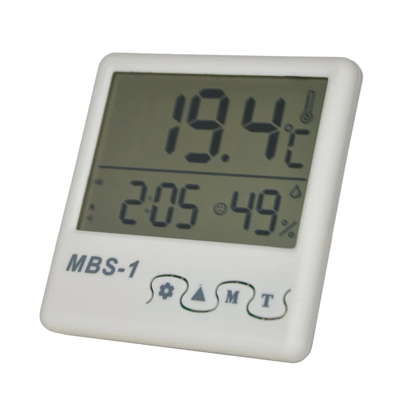 TECLASER Multifunction Thermometer Hygrometer Automatic Electronic Temperature Humidity Monitor Clock 3.2inch Large LCD Screen
TECLASER Multifunction Thermometer Hygrometer Automatic Electronic Temperature Humidity Monitor Clock 3.2inch Large LCD Screen