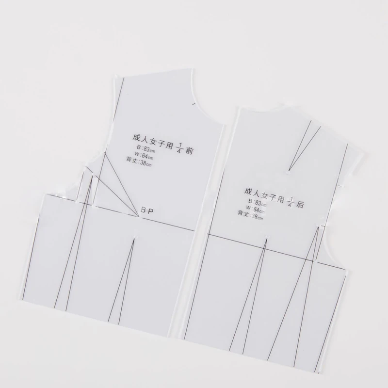 2PCS Transparent 1:4 DIY Craft Garment Prototype Drawing Ruler Accessory Women Clothing Design Ruler Drafting Template
2PCS Transparent 1:4 DIY Craft Garment Prototype Drawing Ruler Accessory Women Clothing Design Ruler Drafting Template