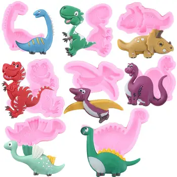 9 Style Giraffe Dinosaur Silicone Mold Candy Chocolate Fondant Molds Baby Birthday Cake Decorating Tools DIY Cookie Baking Mould
9 Style Giraffe Dinosaur Silicone Mold Candy Chocolate Fondant Molds Baby Birthday Cake Decorating Tools DIY Cookie Baking Mould