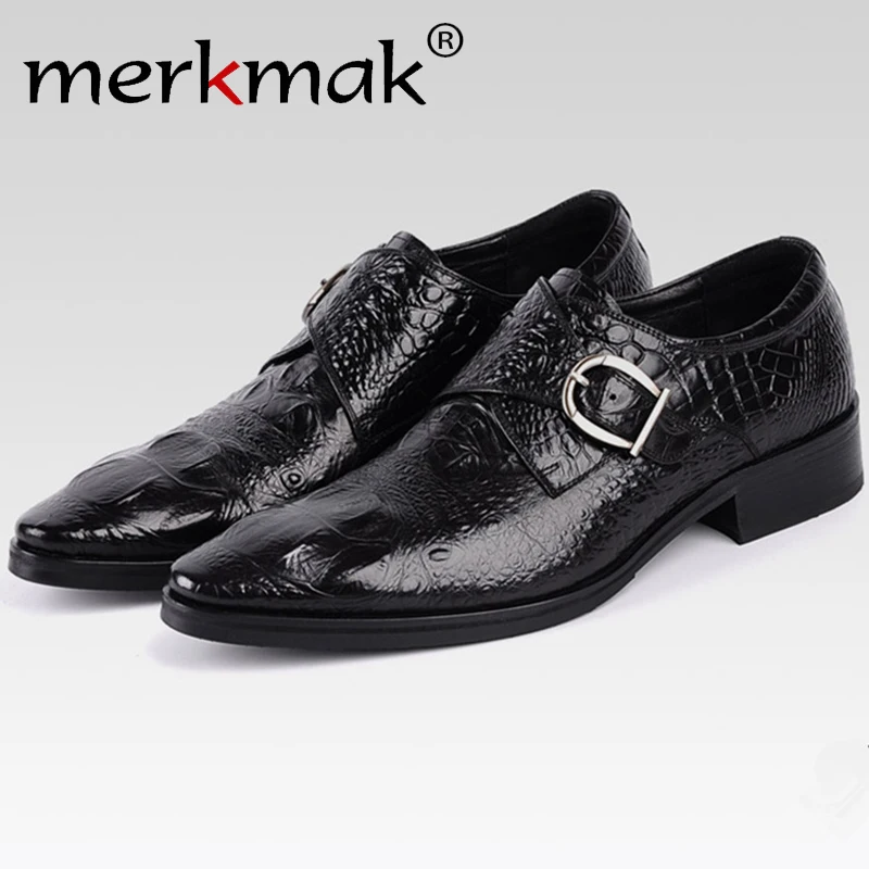 merkmak Fashion Man Formal Shoes High Quality Breathable PU Leather Personality Men Business Dress Loafers Oxford Wedding Shoes
merkmak Fashion Man Formal Shoes High Quality Breathable PU Leather Personality Men Business Dress Loafers Oxford Wedding Shoes