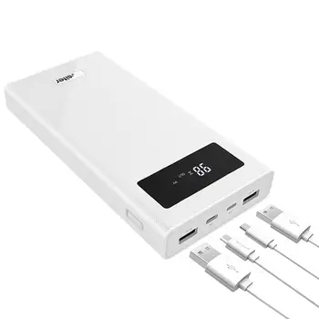 Power Bank 20000mAh with indication of charge bank with indicator Quick Charge Powerbank External Battery Pack Portable Charger
Power Bank 20000mAh with indication of charge bank with indicator Quick Charge Powerbank External Battery Pack Portable Charger