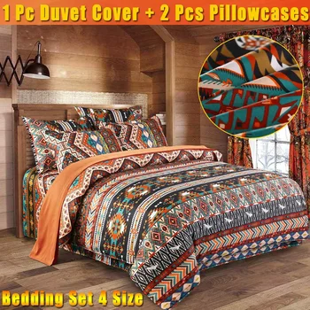 3PCS/set Bohemian Ethnic Style Bedding Set Twin Full Queen King Duvet Cover Pillowcase bed sheet bedroom decor Home Textile
3PCS/set Bohemian Ethnic Style Bedding Set Twin Full Queen King Duvet Cover Pillowcase bed sheet bedroom decor Home Textile