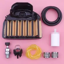 Air Fuel Filter Line Kit For Husqvarna 455 Rancher 460 Chainsaw 537255702 Decompression Valve w Needle Bearing Primer Bulb
Air Fuel Filter Line Kit For Husqvarna 455 Rancher 460 Chainsaw 537255702 Decompression Valve w Needle Bearing Primer Bulb