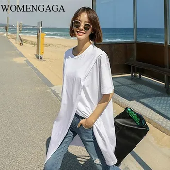 Korea Tshirts Cotton Women White Long T Shirt Asymmetrical Summer Top Casual Tee Shirt Designer Short Sleeve Tops Plus Size D37R
Korea Tshirts Cotton Women White Long T Shirt Asymmetrical Summer Top Casual Tee Shirt Designer Short Sleeve Tops Plus Size D37R