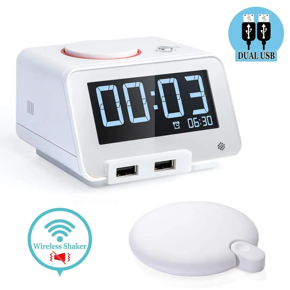 Homtime vibration table speakers alarm clock bed Shaker Bluetooth Speaker USB chargers vibration column clock for Heavy Sleepers
Homtime vibration table speakers alarm clock bed Shaker Bluetooth Speaker USB chargers vibration column clock for Heavy Sleepers