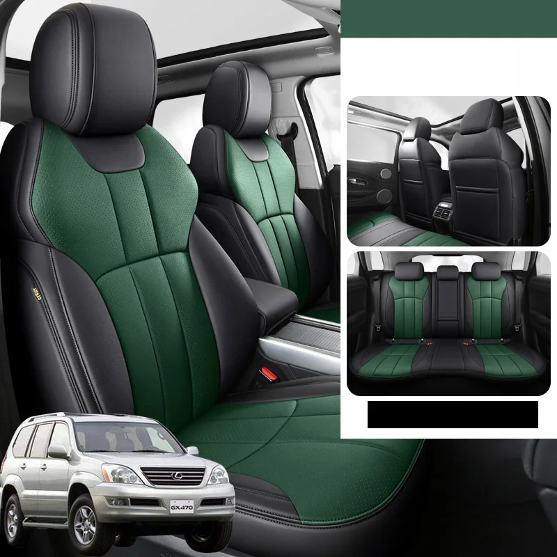 Комплект чехлов для автомобильных сидений из натуральной кожи Lexus GX470 2004 2005
