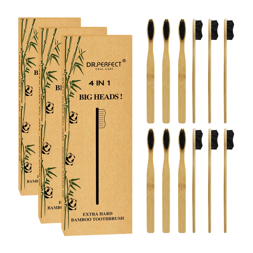 12 Pieces Firm Toothbrush Extra Hard Large Brush Head Bamboo Toothbrush Manual Toothbrush Hard Bristles
12 Pieces Firm Toothbrush Extra Hard Large Brush Head Bamboo Toothbrush Manual Toothbrush Hard Bristles