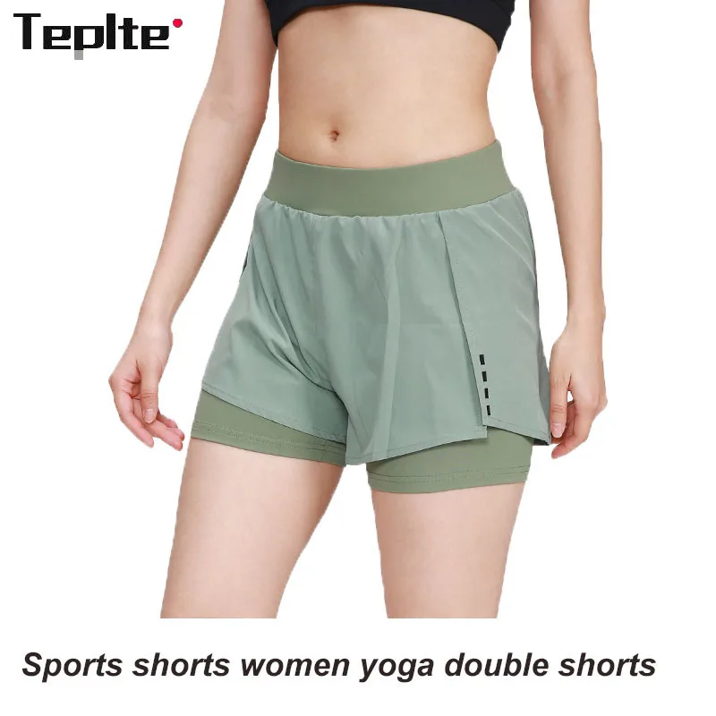 Women's Yoga Shorts 2 in 1 Sports Running seamless Short Fitness Workout Push Up Gym Breathable quick-dry Shorts Scrunch Skirt
Women's Yoga Shorts 2 in 1 Sports Running seamless Short Fitness Workout Push Up Gym Breathable quick-dry Shorts Scrunch Skirt