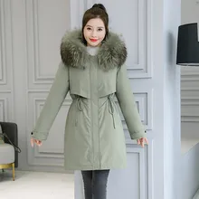 2021 New Down Jacket Women Cotton Lining Winter Parka Down Coat Ladies Parker Fashion Plus Velvet Thick Medium Long Hooded
2021 New Down Jacket Women Cotton Lining Winter Parka Down Coat Ladies Parker Fashion Plus Velvet Thick Medium Long Hooded