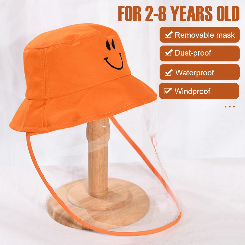Protective Full Face Shield Hat Kids Cotton Bucket Hat with TPU Shield Protective Bucket Sun Hat Outdoor Protection for 2-8yrs
Protective Full Face Shield Hat Kids Cotton Bucket Hat with TPU Shield Protective Bucket Sun Hat Outdoor Protection for 2-8yrs