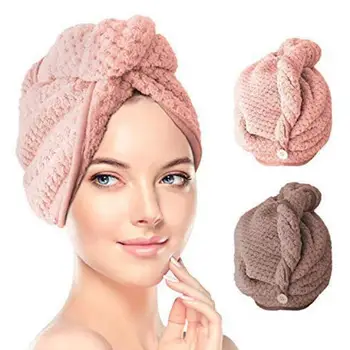 2pcs Cotton Dry Hair Cap Fast Drying Shower Towel Wrap Lady Bath Towel soft shower cap hat for lady man Head Wrap Bathing Tools
2pcs Cotton Dry Hair Cap Fast Drying Shower Towel Wrap Lady Bath Towel soft shower cap hat for lady man Head Wrap Bathing Tools