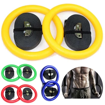 2pcs Professional Gymnastic Rings Full Body Strength Muscular Bodyweight Training
2pcs Professional Gymnastic Rings Full Body Strength Muscular Bodyweight Training