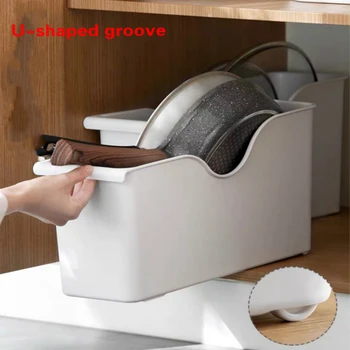 Kitchen Useful Special Storage Box Pulley Pot Cover Plastic Shelf Kitchen Storage Box Spice Plate Rack Storage Shelf Container
Kitchen Useful Special Storage Box Pulley Pot Cover Plastic Shelf Kitchen Storage Box Spice Plate Rack Storage Shelf Container