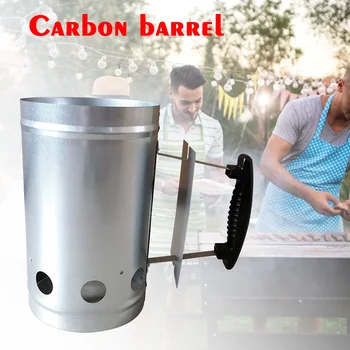 Grill Ignition Chimney Starter Carbon Barbecue Tools Fast Charcoal Anti Slip Home Stove Fire With Handle Camping Outdoor
Grill Ignition Chimney Starter Carbon Barbecue Tools Fast Charcoal Anti Slip Home Stove Fire With Handle Camping Outdoor