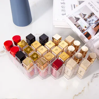 16/28 Grid Transparent Lipstick Storage Box Acrylic Makeup Organizer Cosmetic Storage Rack Cosmetic Storages
16/28 Grid Transparent Lipstick Storage Box Acrylic Makeup Organizer Cosmetic Storage Rack Cosmetic Storages