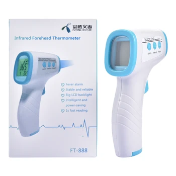 Forehead Ear Digital Termomete Infrared Temporal Thermometer Gun For Kids Adults Non-contact Temperature Measurement Device
Forehead Ear Digital Termomete Infrared Temporal Thermometer Gun For Kids Adults Non-contact Temperature Measurement Device
