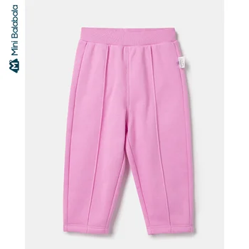Mini bala Baby trousers female baby thin fleece pants 2020 spring new children's clothing carrot pants trousers
Mini bala Baby trousers female baby thin fleece pants 2020 spring new children's clothing carrot pants trousers