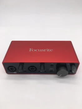 

Upgraded New Focusrite Scarlett 2i2 3rd generation professional recording audio interface USB 2.0 sound card microphone preamp