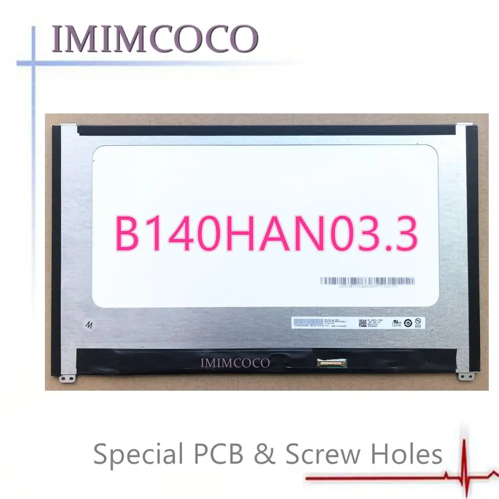 72% цветной FHD ips экран ноутбука B140HAN03.3 подходит NV140FHM N47 N140HCE G52 специальная печатная