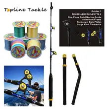 130lbs Trolling Rods FRP Material Trolling Fishing Rod with Double Butt Big Game Rod 2+1 Guides Conventional Boat Fishing Pole
130lbs Trolling Rods FRP Material Trolling Fishing Rod with Double Butt Big Game Rod 2+1 Guides Conventional Boat Fishing Pole