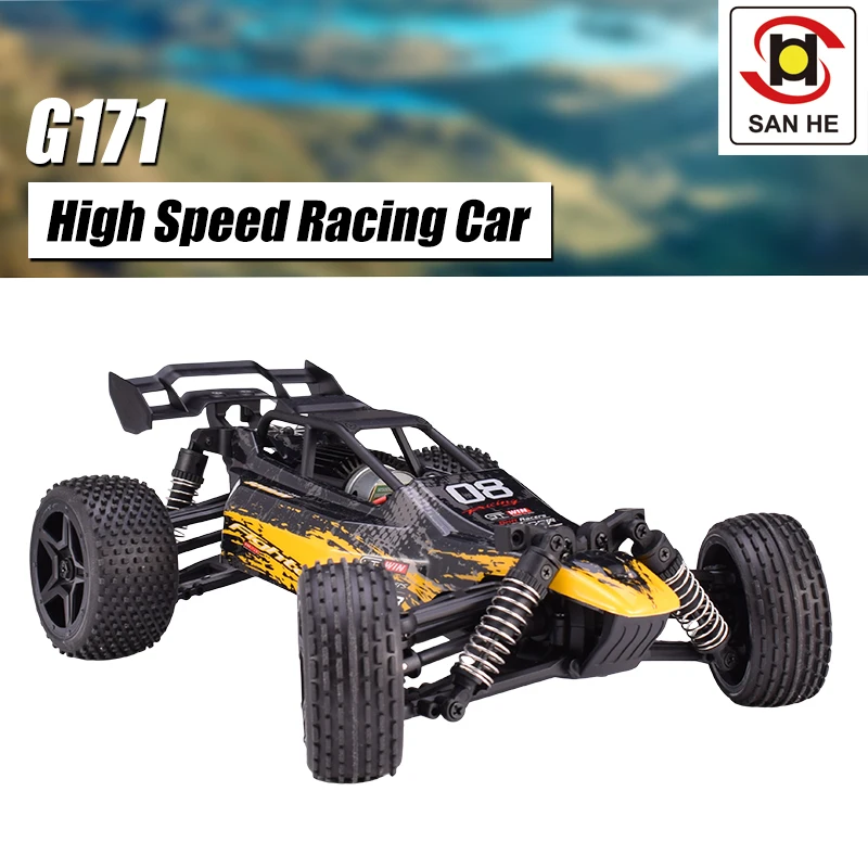 G171 2 4G 1:16 4WD 36 км/ч высокая скорость RC гоночный автомобиль мощный двигатель