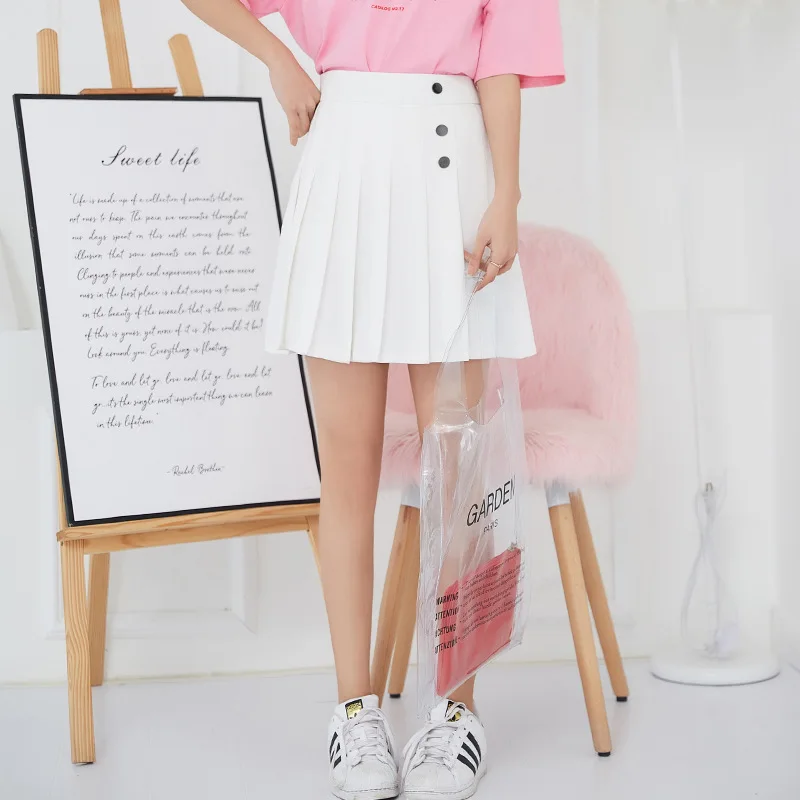 WOMEN'S Skirt 2019 Spring And Summer New Style Pleated Skirt Solid Color Versatile a Sub-Skirt
WOMEN'S Skirt 2019 Spring And Summer New Style Pleated Skirt Solid Color Versatile a Sub-Skirt