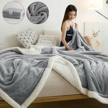 Super Soft Flannel Wool Blanket Double-Deck Bed Office Christmas Gift Plush Blanket Warm Blanket Flannel+Wool Winter Hotel
Super Soft Flannel Wool Blanket Double-Deck Bed Office Christmas Gift Plush Blanket Warm Blanket Flannel+Wool Winter Hotel
