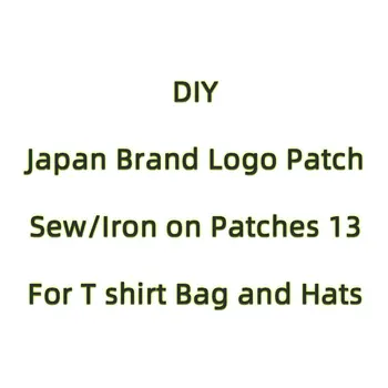 Fashion Japan Brand Logo Patches for Clothing Badges Stickers DIY Stripes Brand Logo Sew Iron on Patch Embroidered Applique
Fashion Japan Brand Logo Patches for Clothing Badges Stickers DIY Stripes Brand Logo Sew Iron on Patch Embroidered Applique