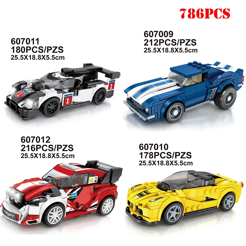 New City Racing Champion Racer Car Building Blocks Compatible Legoed Technic Speed Car Bricks Toys For Children Birthday Gifts
New City Racing Champion Racer Car Building Blocks Compatible Legoed Technic Speed Car Bricks Toys For Children Birthday Gifts