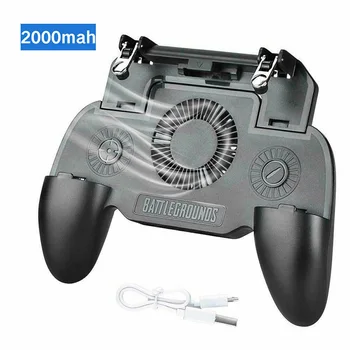 Mobile Phone Game Controller Joystick Cooling Fan Gamepad with 2000/4000mAh Power Bank For PUBG Android IOS
Mobile Phone Game Controller Joystick Cooling Fan Gamepad with 2000/4000mAh Power Bank For PUBG Android IOS