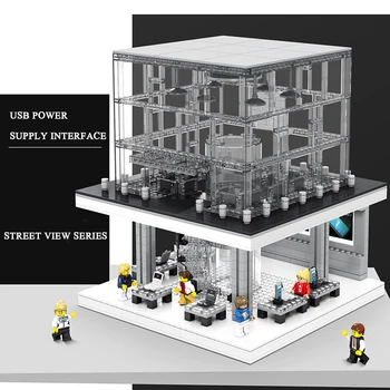 1116 Pcs Creator lepining City LED Version Street View Apple Store Building Blocks Sets Bricks Classic Model Kids Toys
1116 Pcs Creator lepining City LED Version Street View Apple Store Building Blocks Sets Bricks Classic Model Kids Toys