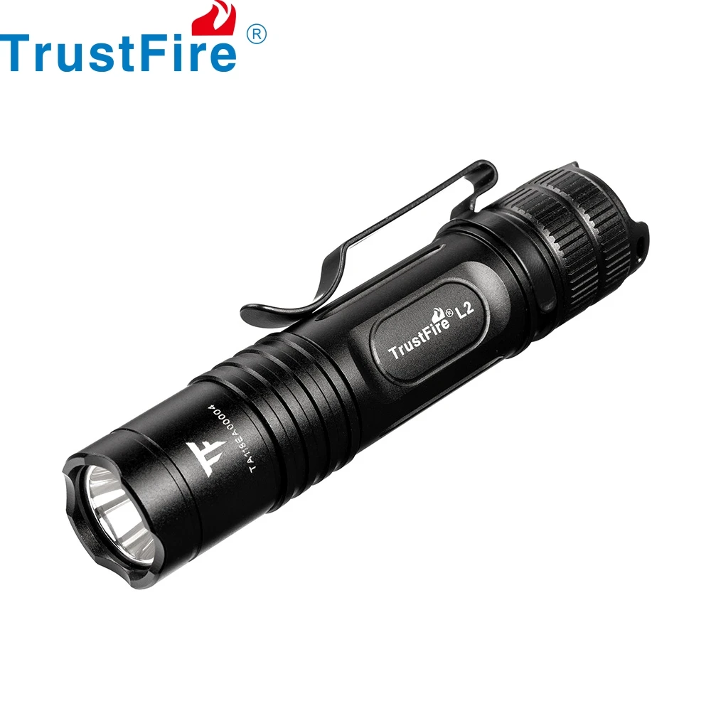 

Trustfire L2 Powerful LED Flashlight Tactical Torch 1000LM 14500 AA Linterna Waterproof IPX8 Lamp Ultra Bright Lantern Camping